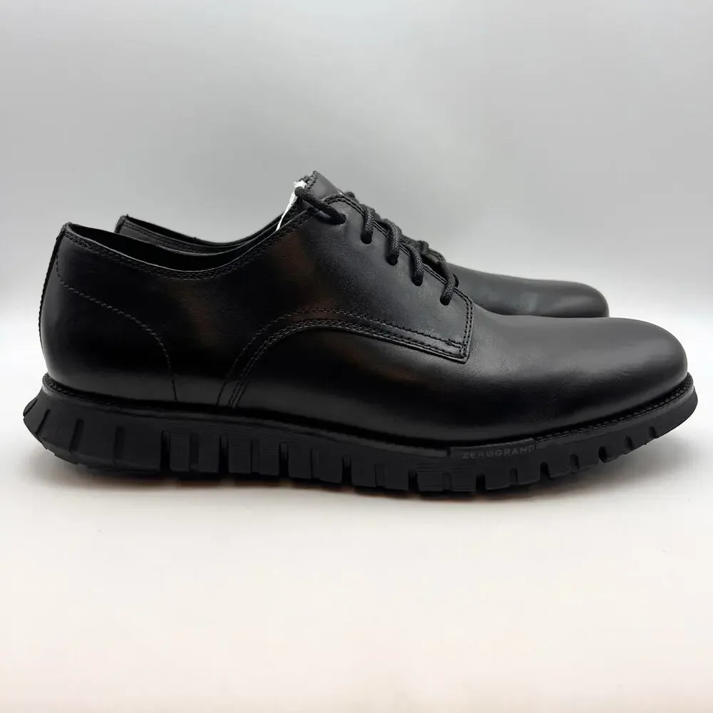 Cole Haan Mens Grand Atlantic Oxford Shoes Size 11 Black Leather NWOB